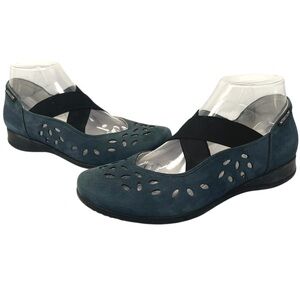Mephisto Grobina Navy Nubuck Mary Jane US 7.5